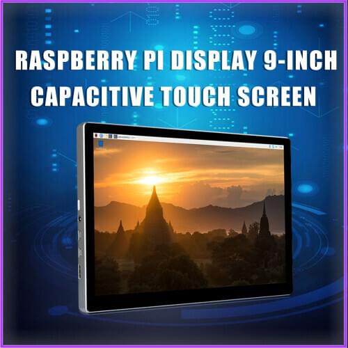Raspberry Pi 9 inch capacitive touch screen IPS fully laminated tempered glass panel 2K HD for Raspberry Pi 4B/3B/zero W