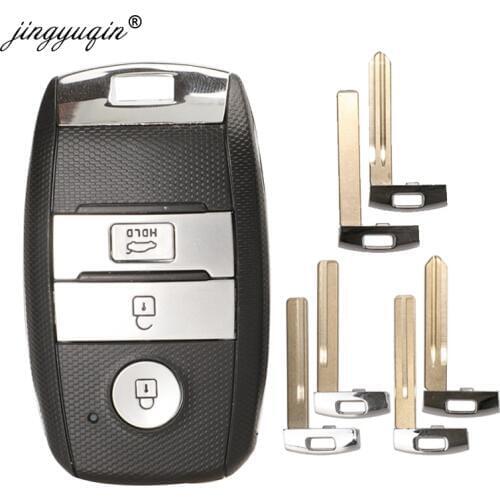Jinyuqin Car Remote Smart Key Shell for KIA K3 K3S KX3 K4 KX5 K5 Soul RIO Ceed Sportage Sorento TOY40 VA2 HYN10 HY20 Fob Case