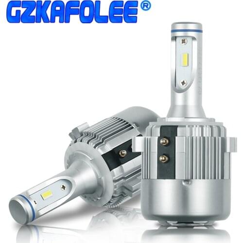 Error Free Led H7 Low Beam Bulb Car LED Canbus Headlight Driving Lamp Light Bulb For VW Golf 6 Golf 7 Passat Touran Tiguan T-ROC