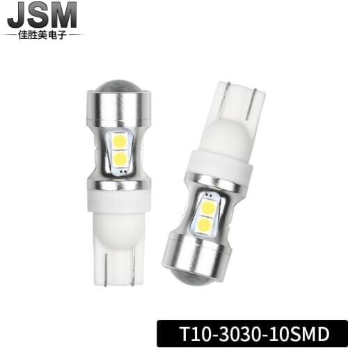 T10 Side Lamp 3030 10smd Automobile Led Reading Light Highlight Driving Small Bulb W5w Lamp Led Lights for Car Car Led Light