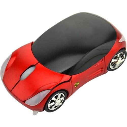 2.4Ghz Wireless Optical Computer Mouse Fashion Super Luxury Car Shaped Game Mice for PC laptop Portable