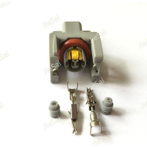 2 Pin Automotive Fuel Injector Connector Spray Nozzle / Oil Atomizer Plug Car Electrical Plug Female Connector