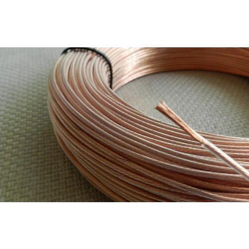 6N OCC single crystal copper wire 0.12/0.2/0.35mm/0.5/0.75/1/1.5/2.5/4 square 6meters