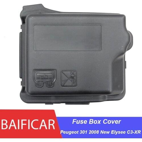 Baificar Brand New Fuse Box Cover 9671924480 9804839380 For Peugeot 301 2008 Citroen New Elysee C3-XR