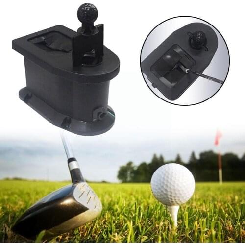 Black Universal Pvc Golf Clubs and Ball Cleaner Golf Ez-go Components Cart Carts Are Pre-drilled Compatible with Club B0U5