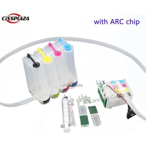 CISSPLAZA T1801-T1804 T1811 Empty CISS compatible For Epson XP212 XP215 XP312 XP315 XP412 XP415 printer