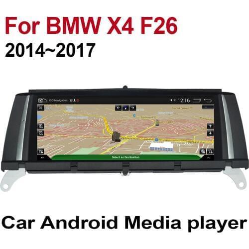 For BMW X4 F26 2014 2015 2016 2017 8.8" HD Screen Stereo up Car GPS Navi Map NBT Original Style Multimedia Player Auto Radio