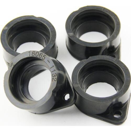Scooter Motor Carburetor Manifold Interface Carburetter Intake Pipe Adapters Insulator Connector Glue For KAWASAKI KZ750