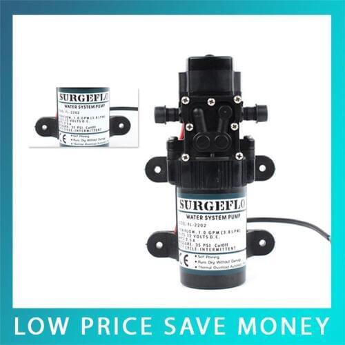 DC 12V High Pressure Micro Diaphragm Water Pump Electric Water Pump 2L 2.6L 3.8L