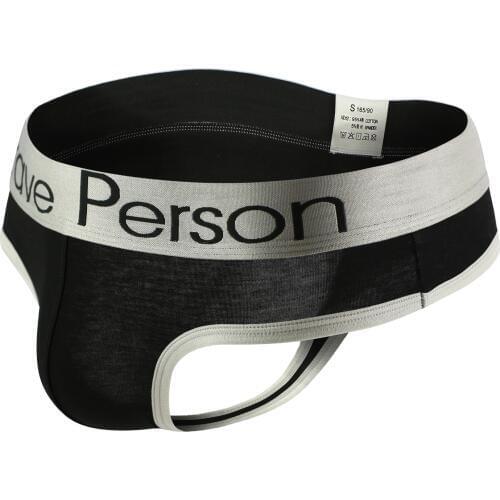 2019 new arrival brand BRAVE PERSON Men Sexy Cotton Thongs Briefs Bikini Sexy Men Underwear G-string Thong T-back Shorts