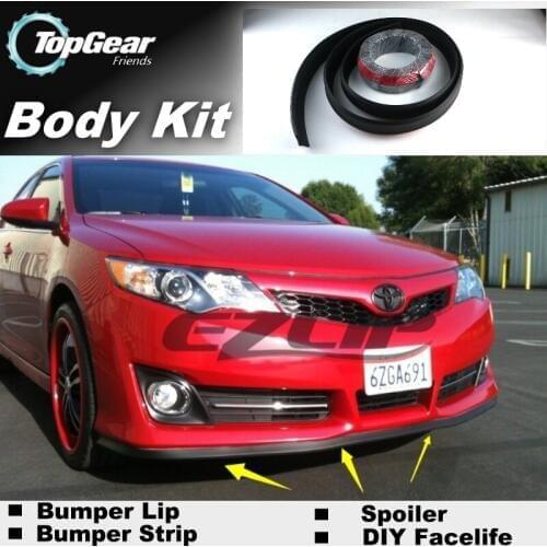 For TOYOTA Camry V XV 1990~2015 Daihatsu Altis Bumper Lip / Front Spoiler For Car View Tuning / Body Kit / Strip Skirt