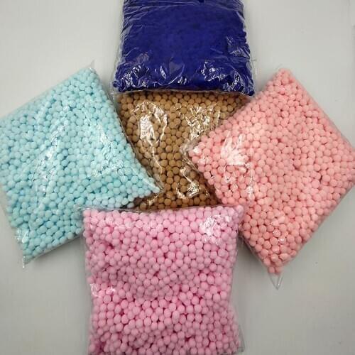 8mm Pompoms Wholesale 2000Pcs Pom Poms Fur Ball Toys Education Crafts DIY Apparel Sewing on Clothes Supplies Wedding Home Decor
