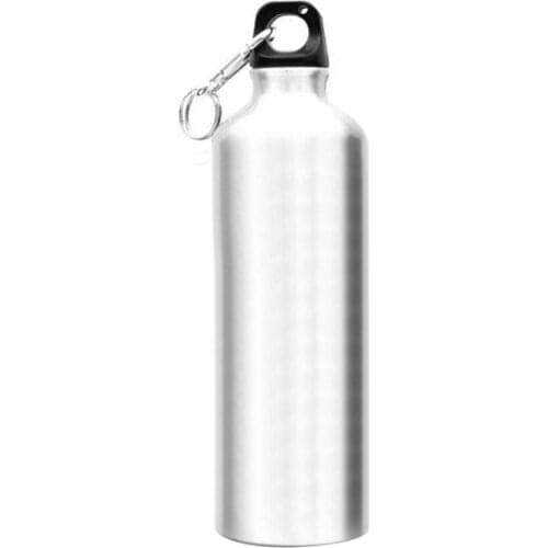 750ml Aluminum Alloy Outdoor Bicycle Sports Water Bottle Portable Leak-proof Water Bottle Mountaineering Cycling Camping Supplie