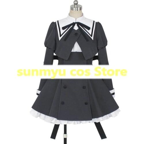 Assault Lily Bouquet Lily Hitosuyanagi Yuyu Shirai Cosplay Costume,Custom Size Customize Halloween