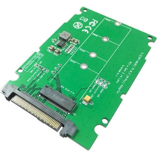 SSD Add on Cards 2.5" Enclosure Adapter U.2 (SFF-8639) to M.2 PCI-e I/F with Cable NGFF Convert Card