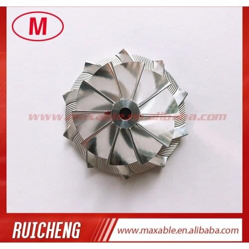 GT15-25 770240-0001U 44.50/60.40mm 10+0 blades high performance turbo billet/milling compressor wheel for 777853-0011