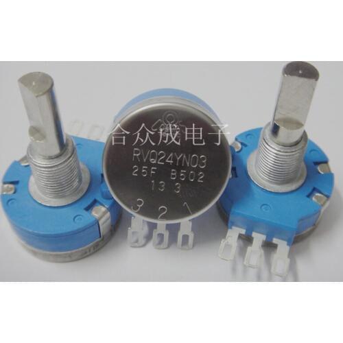 [VK] TOCOS RVQ24YN0325FB502 RVQ24 RVQ24YN RVQ24YN03 25F B502 5K B5K long life potentiometer switch