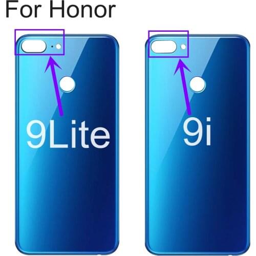 Back Glass For Huawei Honor 9 Lite Battery Cover Rear Door Housing Case Honor 9i Rear Housing Glass