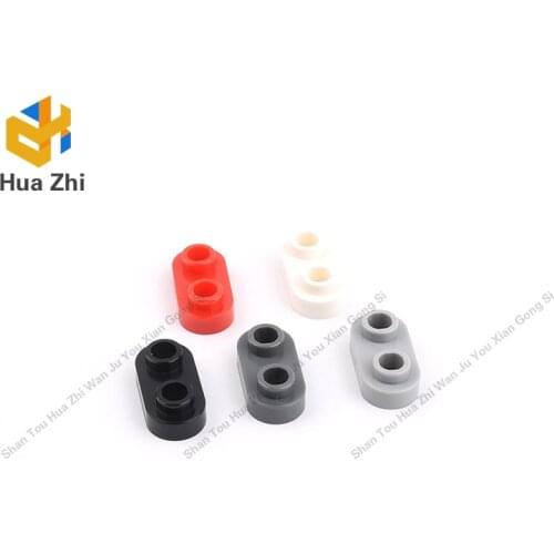 10PCS 35480 Plate Special 1 x 2 Rounded with 2 Open Studs Building Blocks Parts MOC DIY Education Build Toys Brick