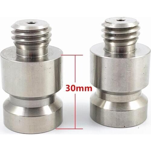 2pcs NEW Stainless steel 30mm length GPS RTK Adapter Prism Adapter - 5/8 x 11 thread for Total Station prism surveying Geography