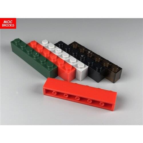 20pcs/lot MOC Bricks Colorful Bricks 1X6 fit with 3009 Educational DIY Building Blocks Figure Dolls toys for children Xmas gifts