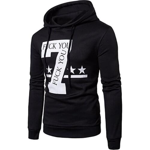 2018 New Mens / Womens Casual Hooded Sweater Fashion 7 Digital Printed Sweatshirt