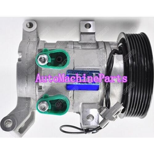Auto AC Compressor 7PK 10S11C For Toyota Vitz Hilux Vigo 447180-8300 88310-0K090