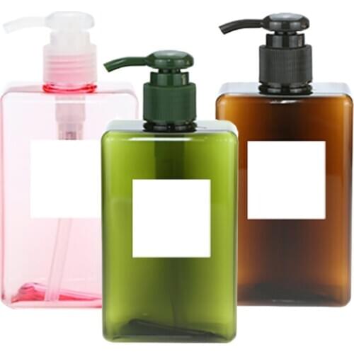 100ml Lotion Container Pump Shampoo Bottle Shower Pump Bottle Liquid Bottling Refillable Handwashing Fluid Empty Travel Bottle