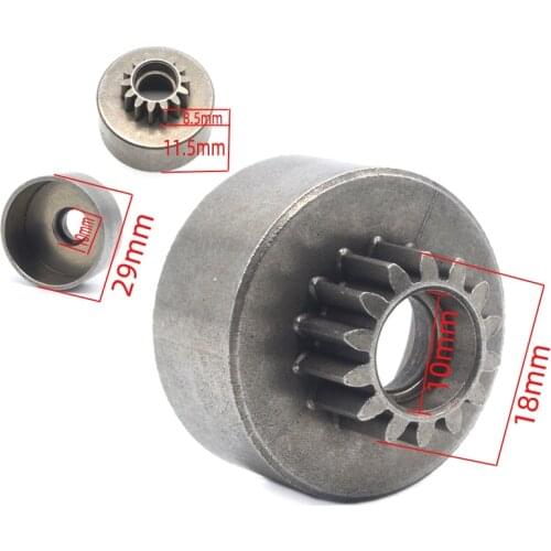 HSP 02107 16T Clutch Bell Single Gear for 1/10 94188/94108 Nitro RC Monster Truck Car Parts