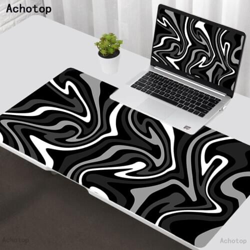 Strata Liquid Extra Large Gaming Mousepad Big Computer Gamer Mouse pad Art Natural Rubber with Locking Edge Gaming Mouse Mat XXL