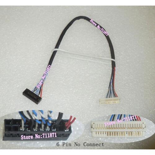 1ch 6Bit 20Pin LDVS LCD Screen Cable DF19 D6 20Pin to 20P LCD Screen Line 20P of 14P to 14Pin LCD panel line DF19 20P Panel Wire
