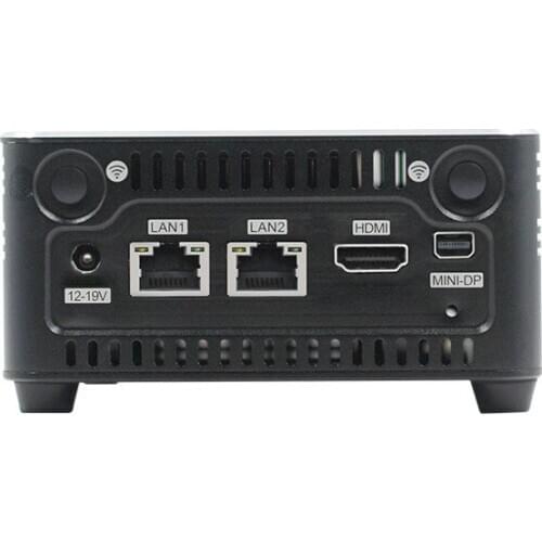 Newest Fanless pakage Mini PC with Mini DP HDMI Dual LAN Type-c Quad Core i7 8565U windows 10 Mini Computer Core i5 8265U HTPC