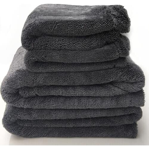 Large size Car Multifunctional Towel Portable Double-sided Absorbent Automobile Clean Braided Cloth Car Wash Towel S L 90x60cm