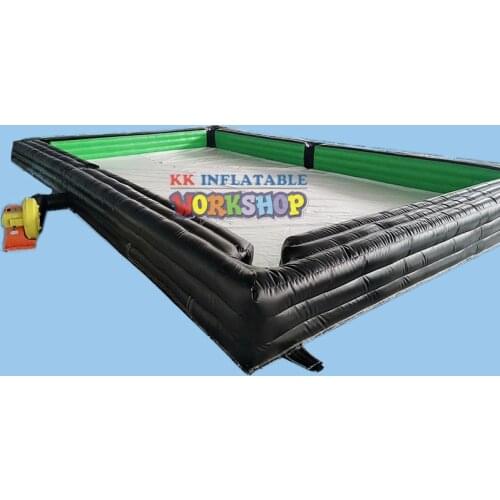 Inflatable snooker pool table soccer inflatable ball table field