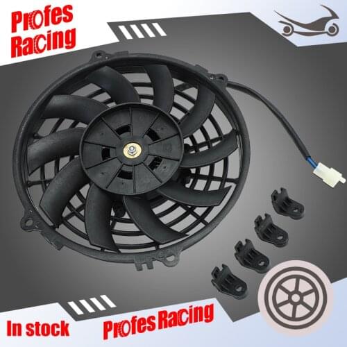 MotorcycleUniversal Cooling Fan 8in 12V 80W Car Air Conditioner Condenser Cooling Fan Radiator For Quad150CC 200CC 250CC ATV