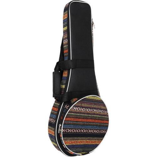 Mandolin Bag Thick Cotton Organizer Portable Dual Use Mandolin Bag Musical Instrument Accessories For Outdoor Travel