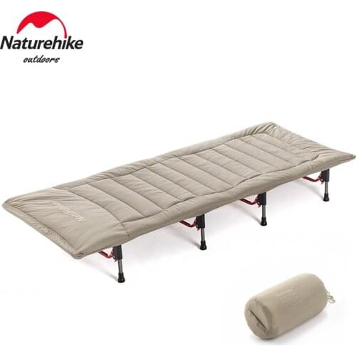 Naturehike Comfortable Cotton Mat Camping Cot Mat for Sleeping Pad Folding Bed Cotton Mattress Marching Camping Bed