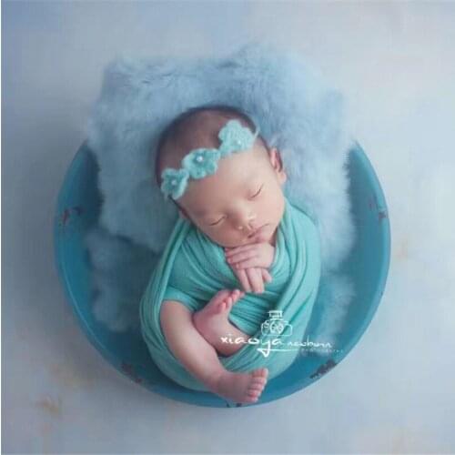 Vintage Newborn Photography Wooden Bowl Rustic baby wood Bowl Newborn photo basket