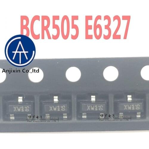 10pcs 100% orginal and new digital transistor BCR505 E6327 silk screen XWs SOT-23 transistor real stock