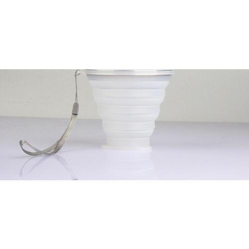 2018 New Fashion Travel Silicone Retractable Folding Cup Outdoor travel environmental protection Collapsible Cups