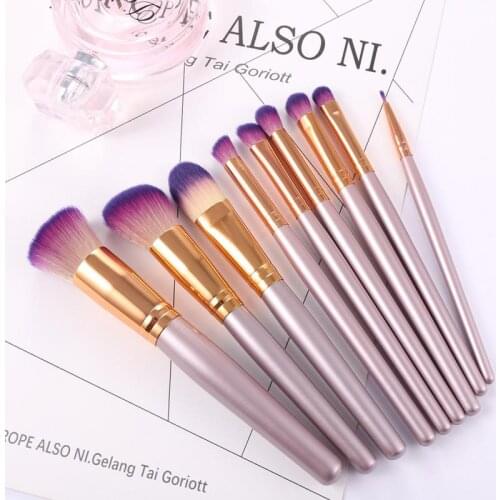 9pcs Makeup Brush Set Beginner Beauty Tools Makeup Brush Eye Shadow Brush Foundation Blush Blending Beauty Make Up Brush