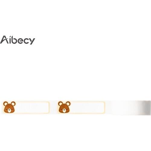 Aibecy Colorful Label Paper Self-Adhesive Thermal Paper Roll 14*50mm 130sheets/roll Compatible with Phomemo D30 Thermal Printer