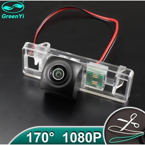 GreenYi HD AHD 1080P Fisheye Car Reverse Rear View Camera For Nissan Note/Tone E11 Geely vision X6 Emgrand X7 X50 X60 Vehicle