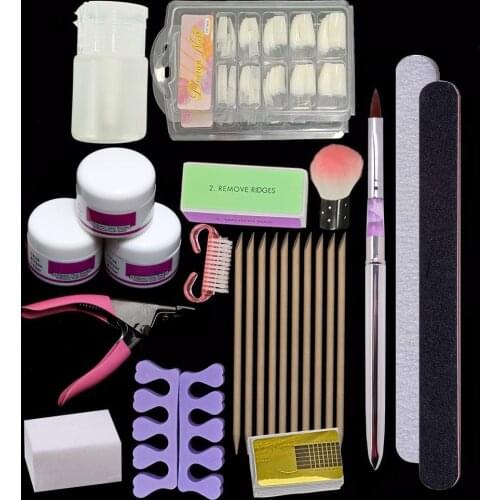 Nail Art Manicure Set of Scissors Cutters Nail Extension Set Nail Towel Manicure Gel Polish Set Nail Art Pen Tools Nail Brush