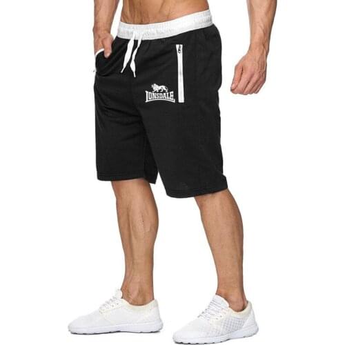 Mens 2020 new cotton shorts mens summer fitness jogging mens brand durable breathable sports pants fitness workout shorts men