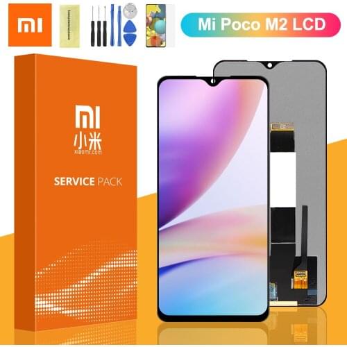 6.53" Original LCD for Xiaomi Poco M2 Display Touch Screen Digitizer Assembly Xiaomi poco M2 for Repair Parts