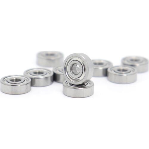 10 PCS MR93ZZ W3 Bearing 3*9*3 mm ABEC 3 Miniature MR93Z/3 MR93-2Z/W3 Ball Bearings R-930ZZY03