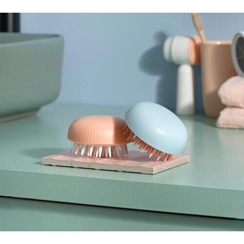 Hair Brush Shampoo Scalp Brush Comb Head Spa Slimming Massage Brush Body Hair Washing Comb Shower Bath Brush