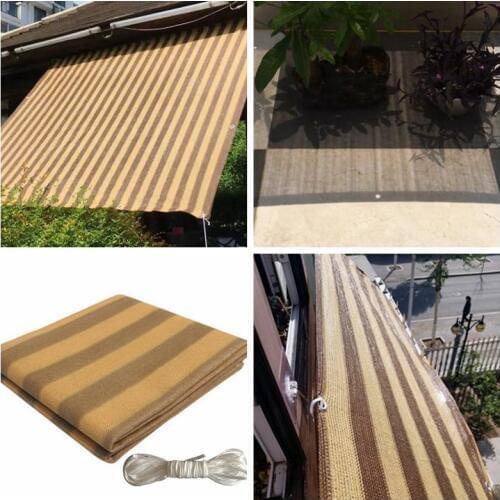 Tewango HDPE Anti-UV Sunshade Net Home Balcony Succulent Plant Cover Outdoor Garden Sunscreen Sunblock Car Cover Shading Net