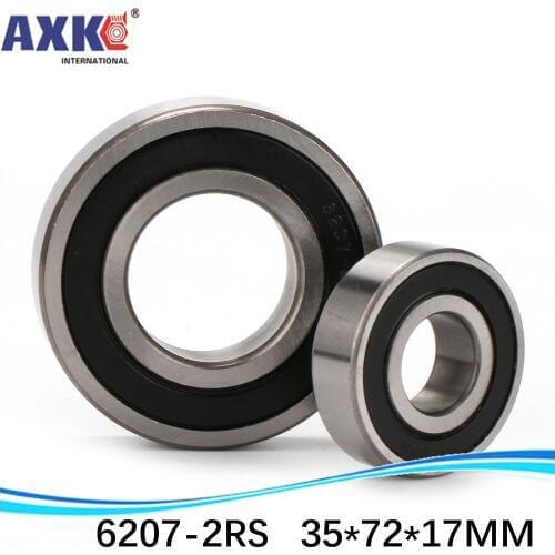 High Quality double Rubber sealing cover deep groove ball bearing 6207ZZ 6207-2RS S6207ZZ S6207-2RS 35*72*17 mm